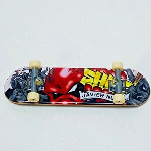Tech‎ Deck  Javier Nunez 96mm Fingerboard Skateboard Spin Master 2007 Demon